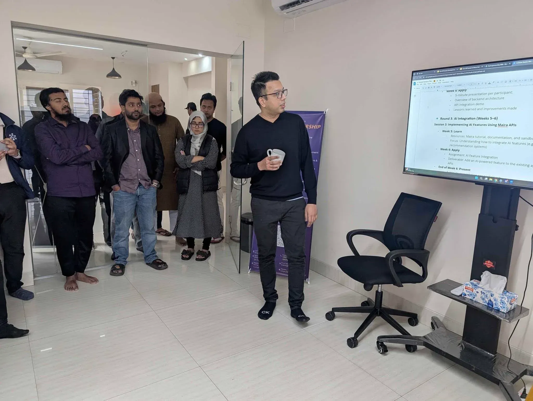 Technopreneurship 2026 in-house session moment 1